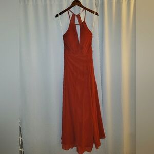 Azazie Terracotta Bridesmaid Dress